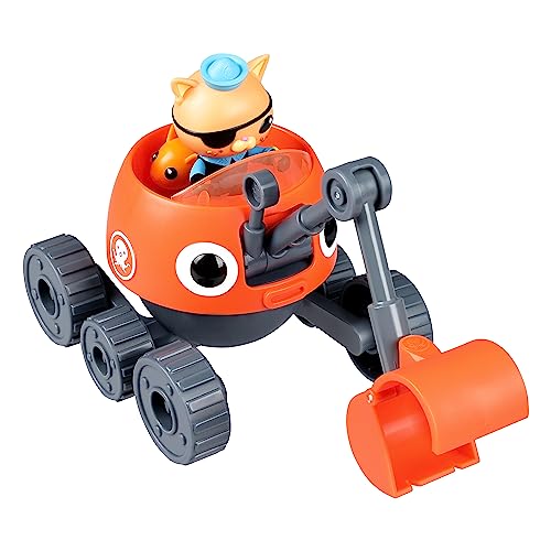 Octonauts Above & Beyond Terra Gup 3 And Kwazii Deluxe Toy Vehicle & Figure Set, Recreate Octonauts Missions