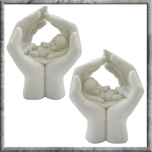 Nemesis Now Shelter Set of 2 7cm, Resin, White