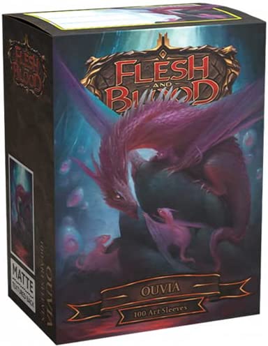 Dragon Shield Flesh and Blood Matte Art Sleeves - 100 Sleeves for Trading Card Protection