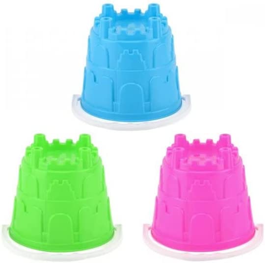 Wilton Bradley 386 BU1241 Small Round Castle Bucket Assorted