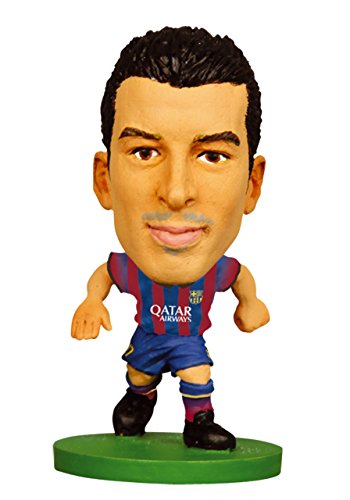 SoccerStarz FC Barcelona Pedro Rodriguez Home Kit