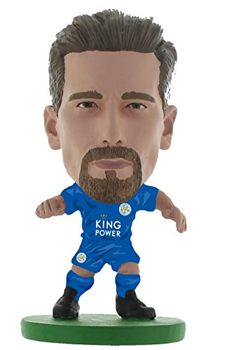 SoccerStarz SOC1305 Leicester Adrien Silva-Home Kit (Classic) /Figures, Green