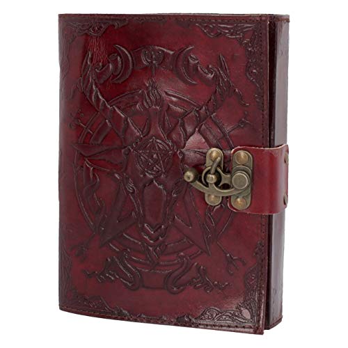 Baphomet Leather Journal