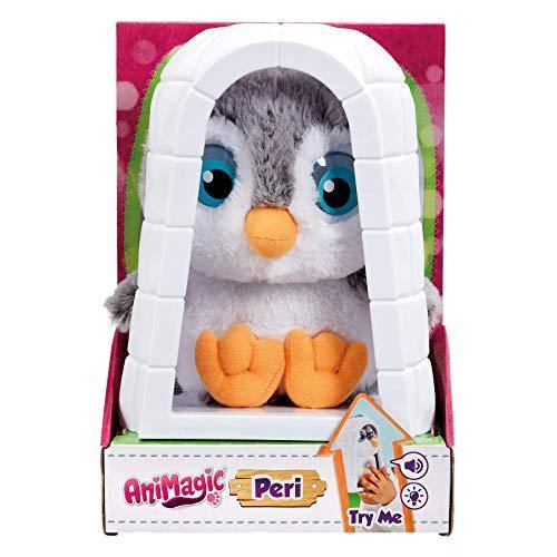 Animagic Goes Wild Peri Penguin Soft Plush - with Lights and Sounds - Yachew