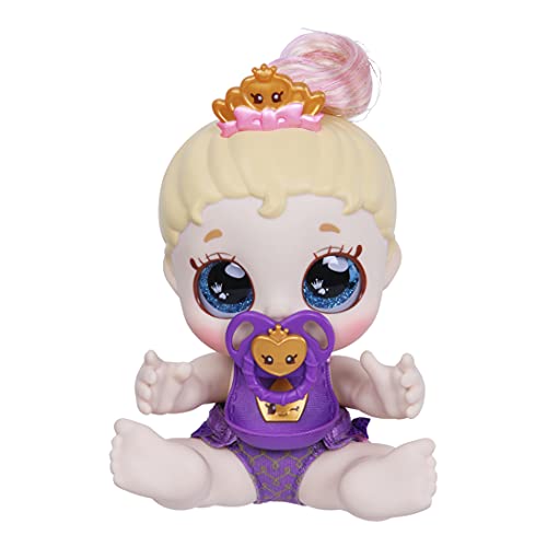 Kindi Kids Teenie Tiara Scented Kisses Little Sister Official Baby Doll with Big