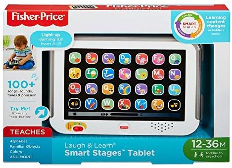 Fisher-Price Laugh & Learn Smart Stages Tablet, Early Development & Activity Toy