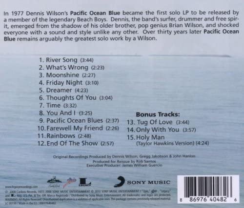 Pacific Ocean Blue - Dennis Wilson [Audio CD]