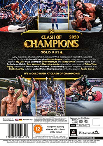 WWE: Clash Of Champions 2020 [DVD] - Action [DVD]