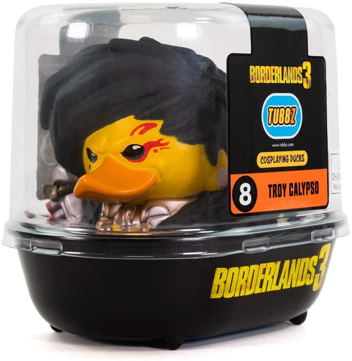 TUBBZ Borderlands 3 Troy Collectible Rubber Duck Figurine – Official Borderlands 3 Merchandise – Unique Limited Edition Collectors Vinyl Gift