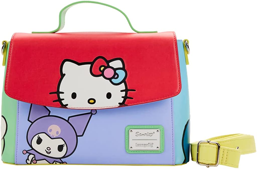 Loungefly Sanrio Hello Kitty and Friends Colour Block Crossbody Bag