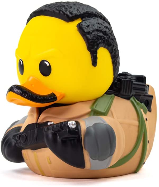 TUBBZ Ghostbusters Winston Zeddemor Sammlerfigur aus Gummiente – Offizielles Ghostbusters-Merchandise – Einzigartiges Vinyl-Geschenk in limitierter Auflage für Sammler
