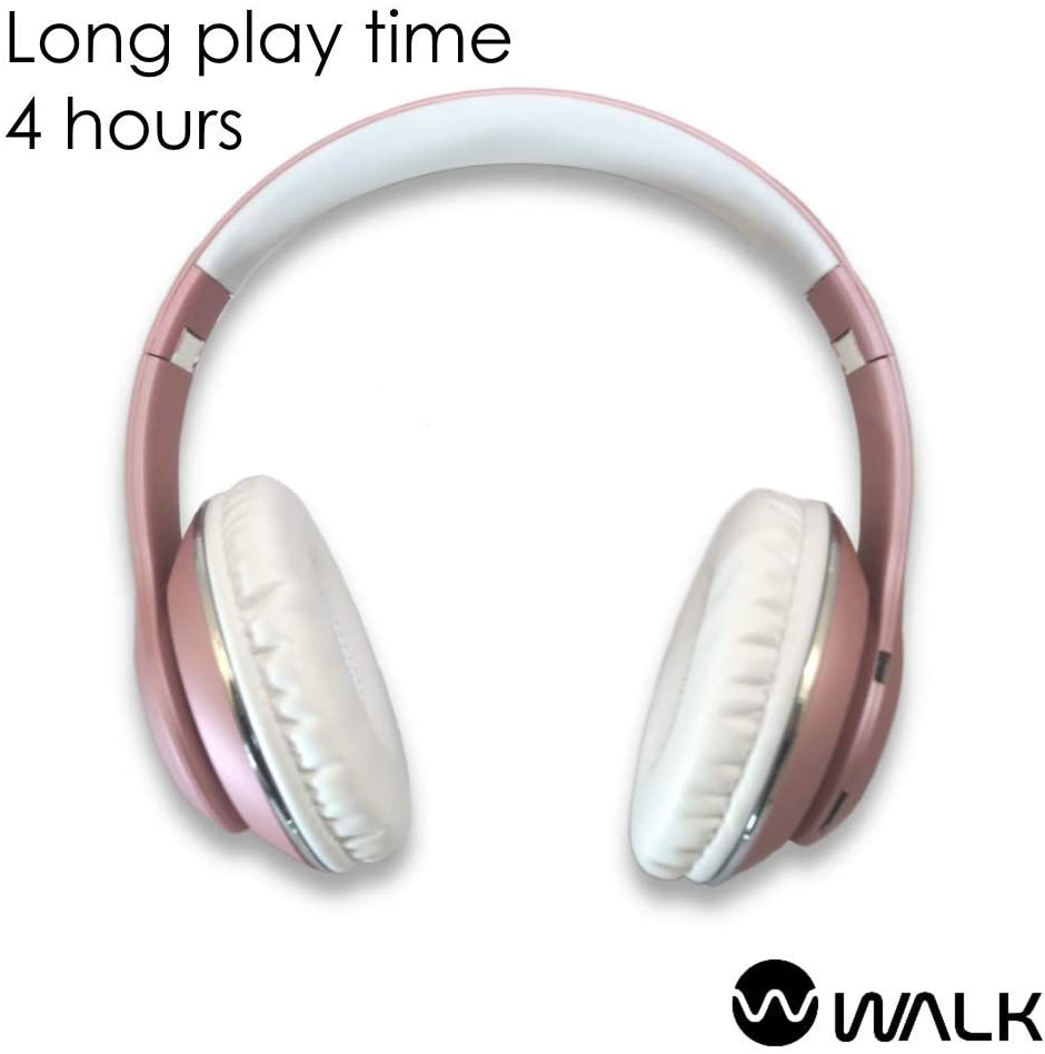 Walk Audio Rose Gold Wireless Headphones