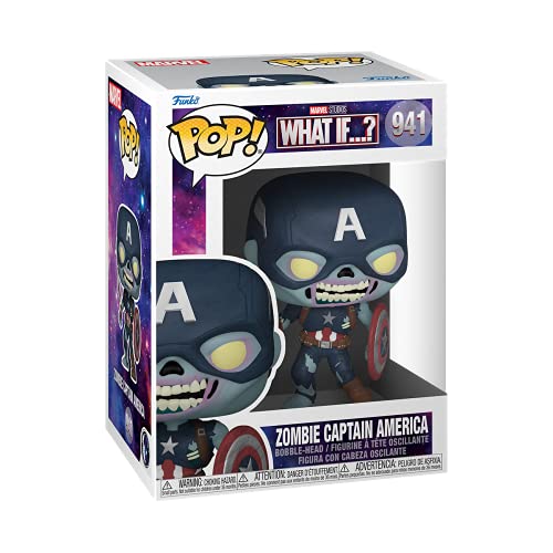 Marvel Studios What If Zombie Captain America Funko 57375 Pop! Vinyl #941