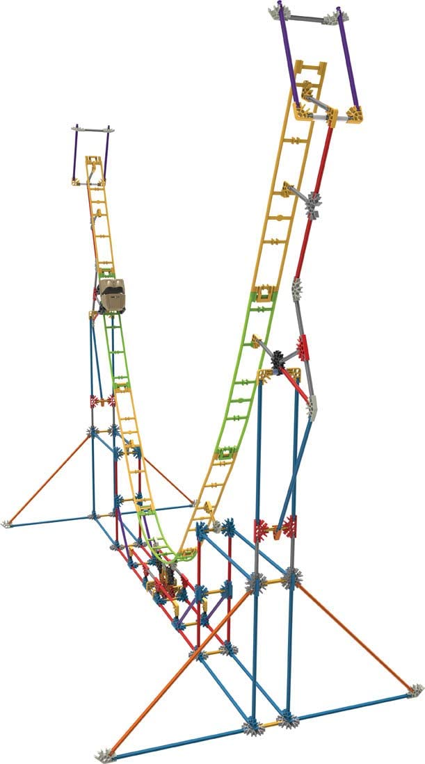 K"nex STEM Explorations Roller Coaster Building Set - Motorized Educational Playset for Ages 8+ 5