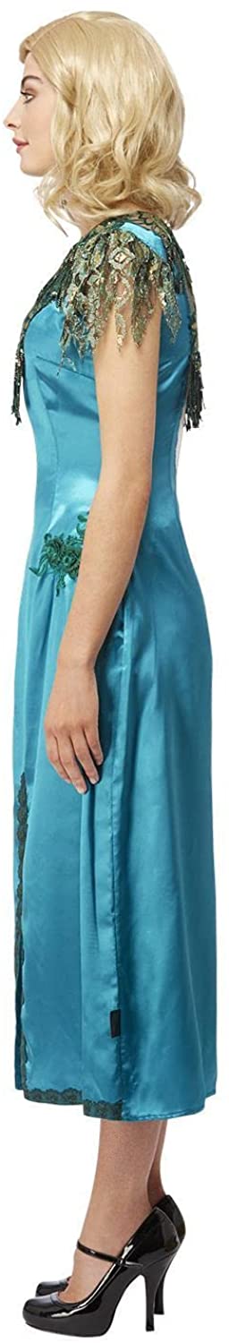 Smiffys 51532S Officially Licensed Peaky Blinders Grace Shelby Costume, Women, B S - UK Size 8-10
