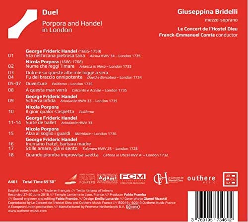 Bridelli, Giuseppina - Duel [Audio CD]