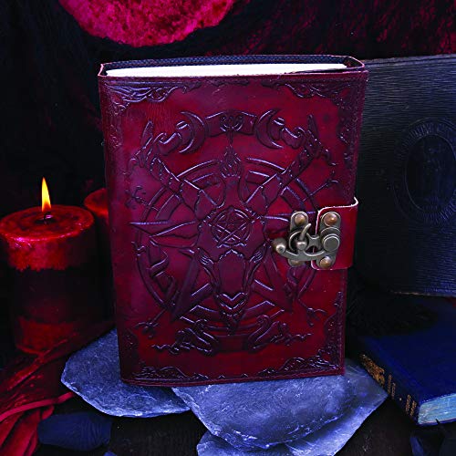 Baphomet Leather Journal