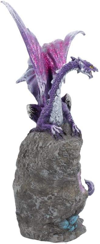 Nemesis Now Amethyst Custodian Dragon Figurine, Purple, 22cm