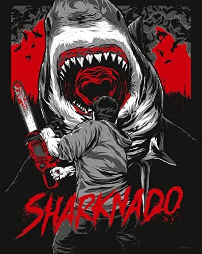 Sharknado Exclusive Limited Edition Steelbook 2015 UK Blu ray Only (Release 20th july) [BLu-ray]