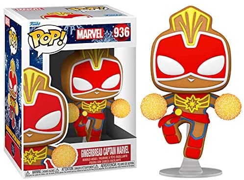 Marvel Gingerbread Captain Marvel Funko 50661 Pop! Vinyl #936