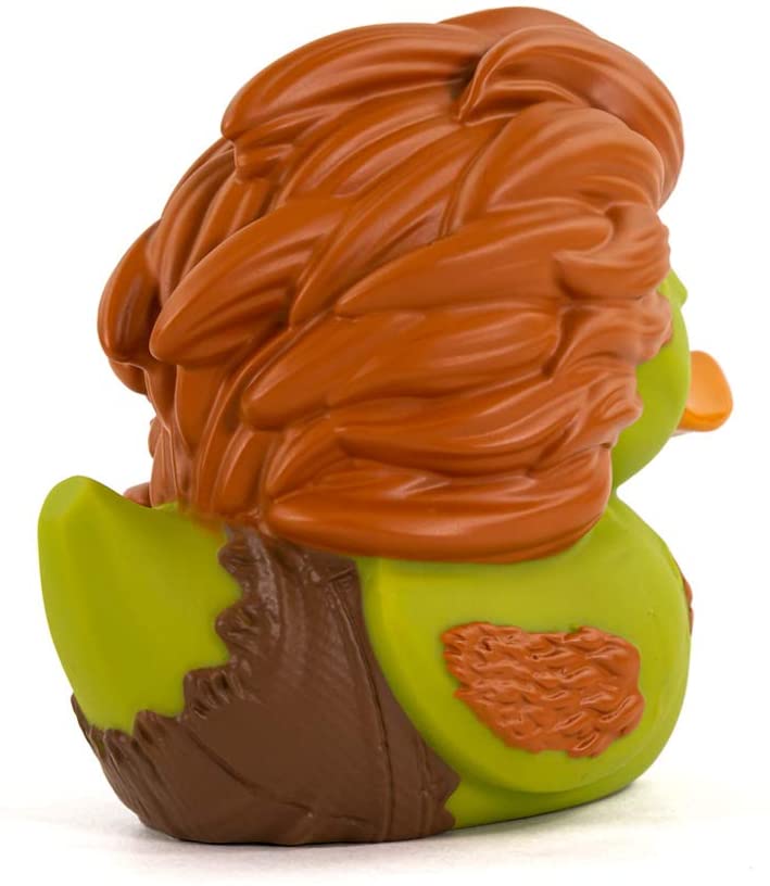 TUBBZ Street Fighter Blanka Collectible Rubber Duck Figurine – Official Street Fighter Merchandise – Unique Limited Edition Collectors Vinyl Gift