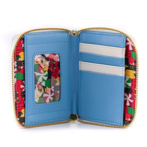 LOUNGEFLY ELF Buddy and Friends ZIPAROUND Wallet ELFWA0004