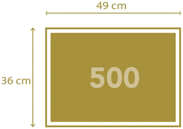 Clementoni 35090, Friends-Puzzle für Kinder und Erwachsene – 500 Teile, ab 10 Jahren