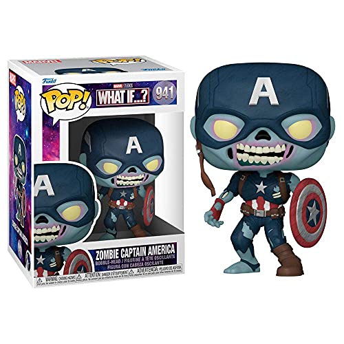 Marvel Studios What If Zombie Captain America Funko 57375 Pop! Vinyl #941