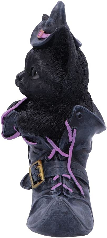 Nemesis Now Mischievous Familiar Cat Figurine 18.5cm, Black