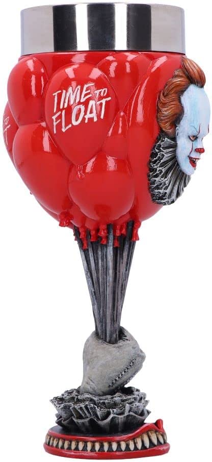 Nemesis Now Officially Licensed IT Chapter 2 Time to Float Goblet, Red, 19.5cm