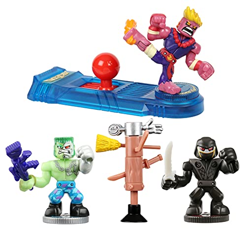 Akedo 14232 Ultimate Arcade Warriors Starter Pack Mini Battling Action Figures