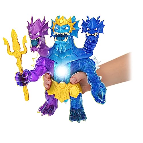 Heroes of Goo Jit Zu Deep Goo Sea King Hydra Figure With Triple Attack 3 in 1 Go