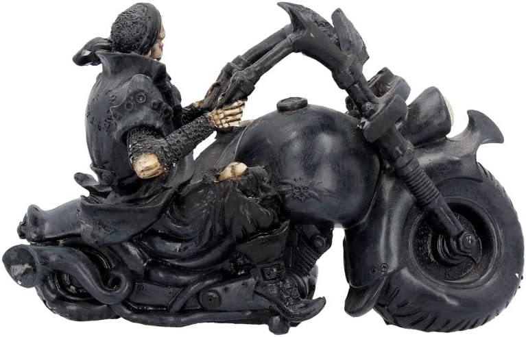 Nemesis Now Screaming Wheels 18cm, Resin, Black