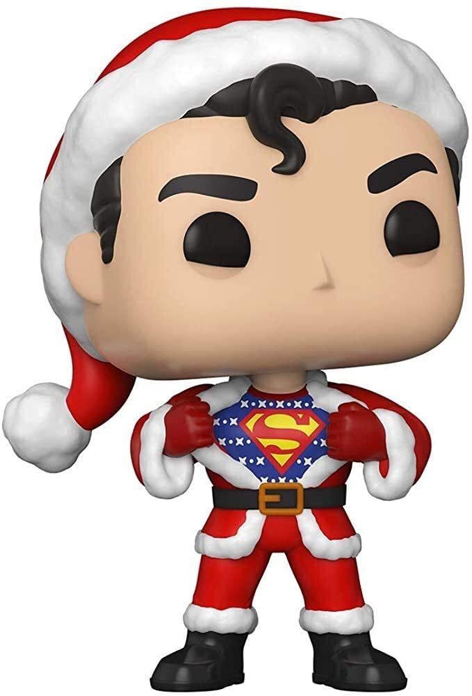 Dc Super Heroes Superman im Weihnachtspullover Funko 50651 Pop! Vinyl #353
