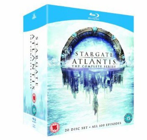 Stargate Atlantis - Complete Season 1-5 [Region Free] - Sci-fi [Blu-ray]