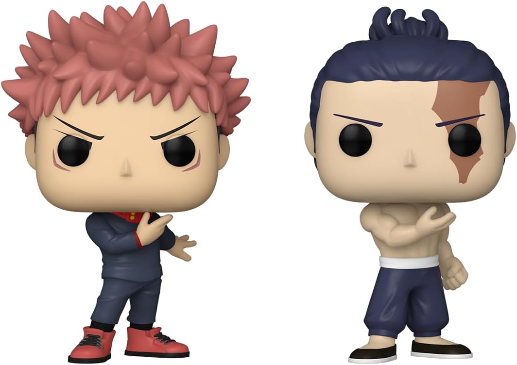 Animation: JJK – 2er-Pack Yuji Itadori &amp; Todo – Jujutsu Kaisen Funko 72041 Pop! Vinyl