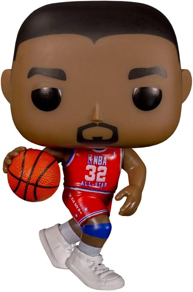Funko 60849 Pop! Basketball: NBA All-Stars – Magic Johnson (Red Jersey Special E