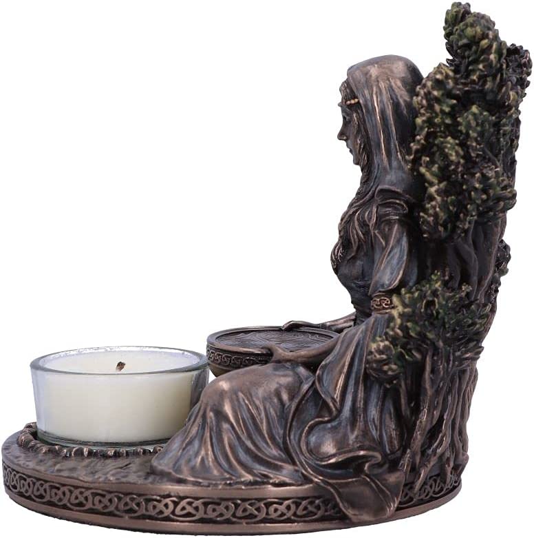 Nemesis Now Danu Tealight Holder 12.5cm, Bronze