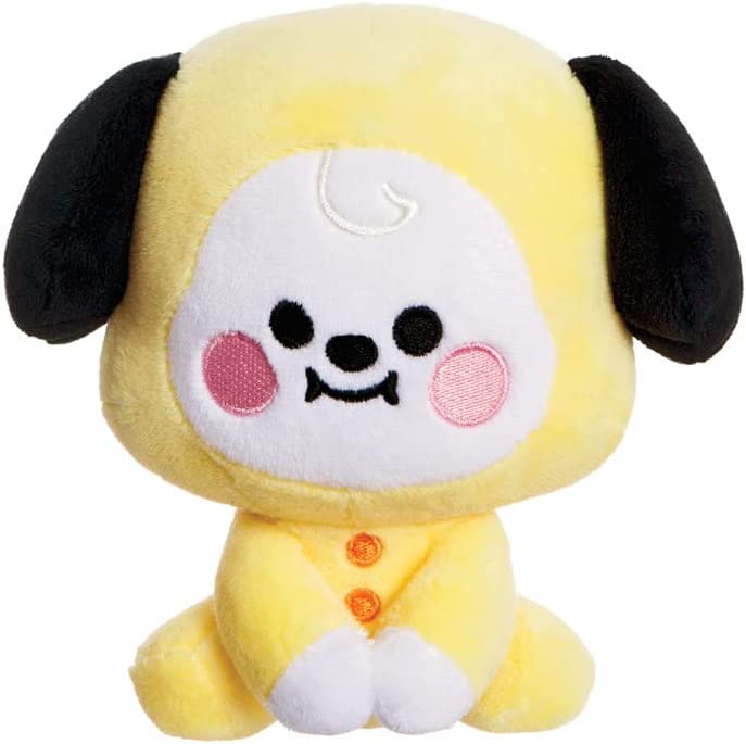 AURORA, 61483, BT21 Official Merchandise, Baby CHIMMY Sitting Doll 5In, Soft Toy