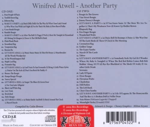 Winifred Atwell - Another Party [Audio CD]