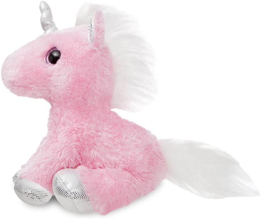 AURORA, 60853, Sparkle Tales, Blossom Unicorn, 12In, Soft Toy, Pink