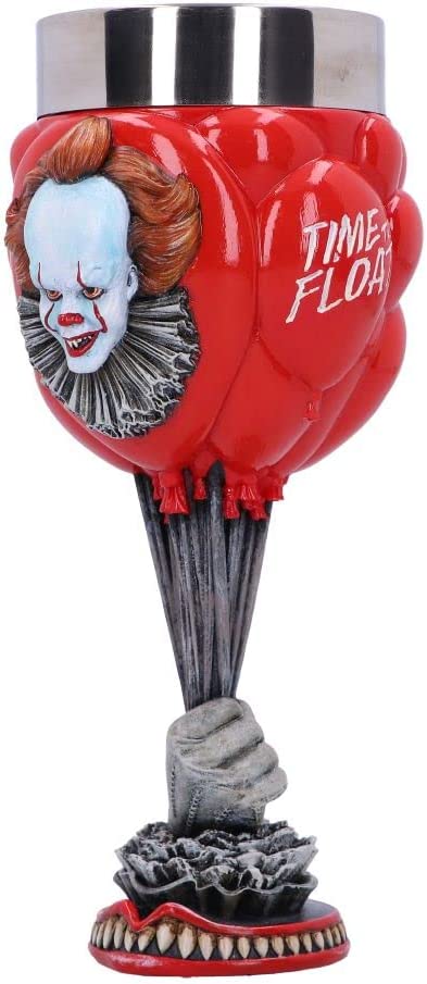 Nemesis Now Officially Licensed IT Chapter 2 Time to Float Goblet, Red, 19.5cm