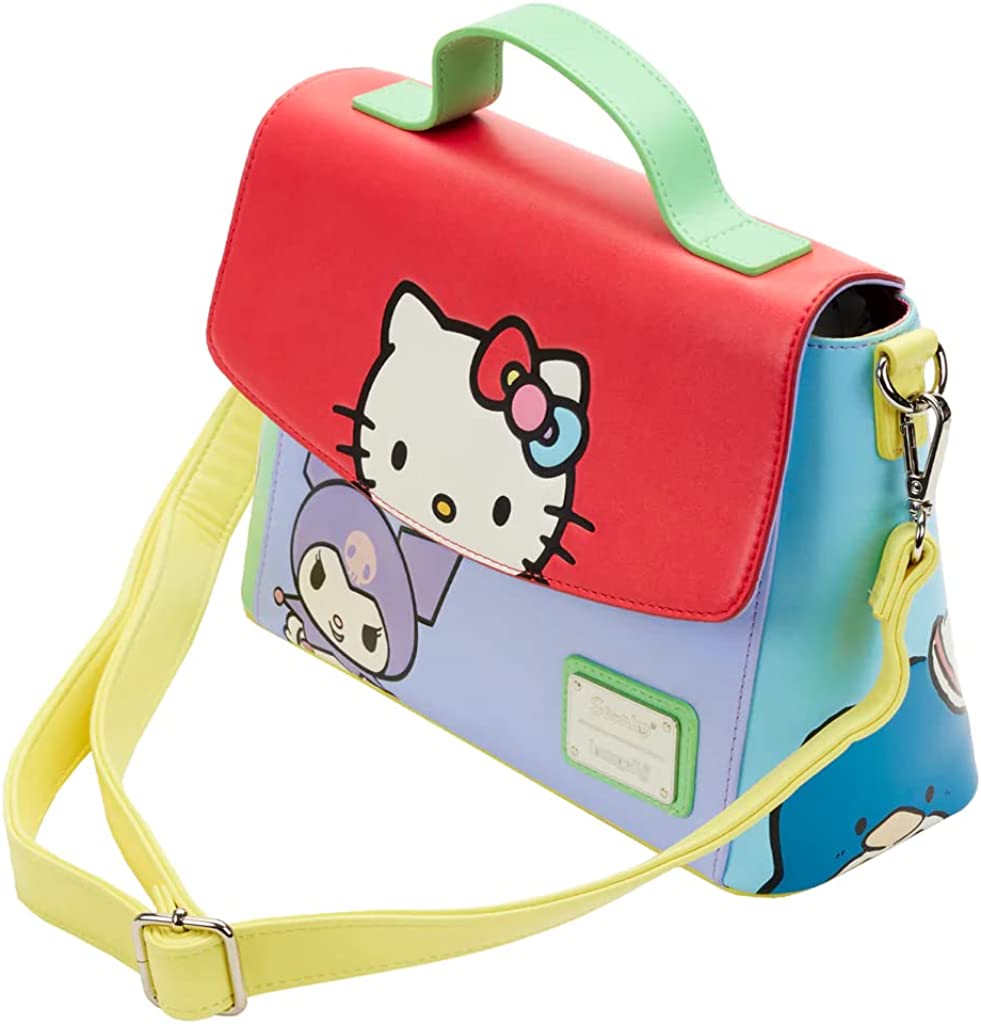 Loungefly Sanrio Hello Kitty and Friends Colour Block Crossbody Bag