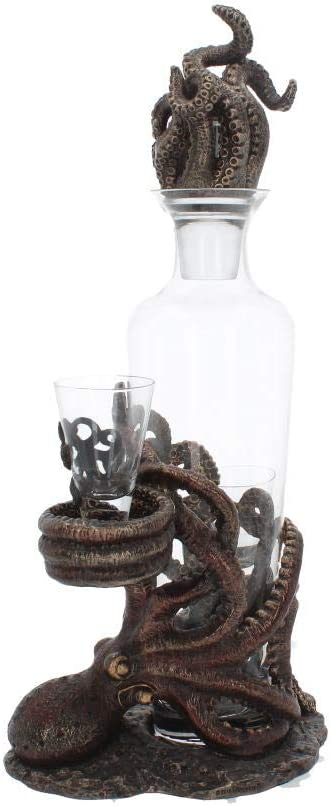 Nemesis Now Tentacle Temptation Dekanter 39 cm, transparent