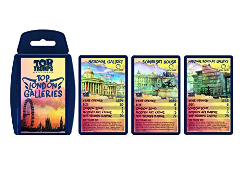 Top London Galleries Top Trumps Card Game