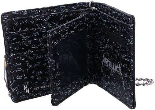 Nemesis Now Metallica Sad But True Wallet, Polyurethane, Black, One Size