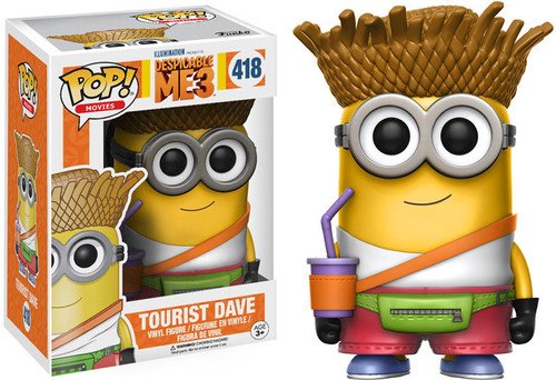 Despicable Me 3 Tourist Dave Funko 13426 Pop! Vinyl