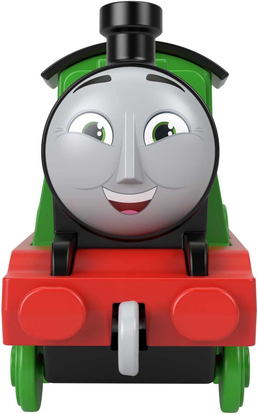 Thomas & Friends All Engines Go! Henry Metal Push Along Engine - Die-Cast Train with Tender for Kids 3+ 6