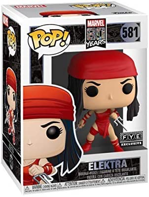 Marvel 80 Years Elektra Exclu Funko 44812 Pop! Vinyl #581