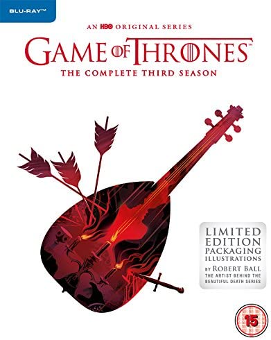 Game of Thrones: Season 3 [Limited Edition Sleeve] [Drama ] [2013] [2014] [Blu-ray]